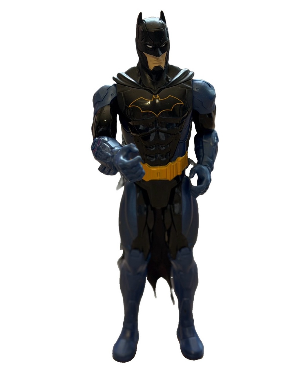 DC Comics Batman Action Figure in Black, Navy & Yellow